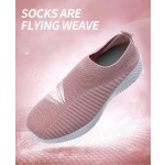 Women's Walking Tennis Shoes Lightweight Athletic Casual Gym Slip on Sneakers