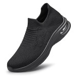 Vidbiv Slip on Shoes for Men, Casual Walking Lightweight Loafers, Breathable Men’s Shoes, Comfortable Hands Free Slip-on Shoes for Work, Traveling