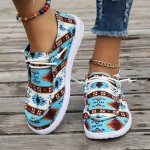 Plus-Size Sneakers - Lightweight Platform Shoes with Soft Sole