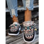 Plus-Size Sneakers Lightweight Platform Shoes with Soft Sole