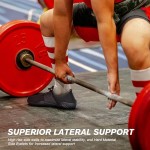 Weightlifting Barefoot Shoes for Men - Deadlift Barefoot Workout Shoes for Women & Men, Minimalist Weight lifting & Sports Footwear, Fitness Squat Non Slip Pattern Deadlift Training & Boxing 