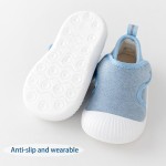 Baby Boys Girls First Walking Shoes Infant Sneakers Crib Shoes Lightweight Slip On Fall Winter Shoes
