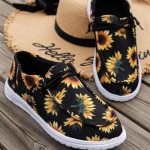 All-Day Comfort Knit Slip-Ons - Lightweight Arch Support Shoes for Travel & Walking