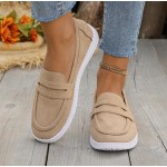 Women's Classic Comfort Suede Penny Loafers Casual Shoes Slip-Ons Lightweight Walking Flats Driving Mocs Boat Shoes