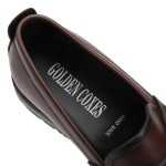 Men's Classic Leather Dress Loafers, Fashion Formal Handmade Buckle Bussiness Dress Shoes Party Slip-on Penny Loafer for Mens