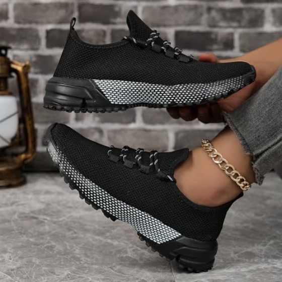 Womens Sports Running Shoes; Fitness Room Jogging Shoes; Leisure Shoes